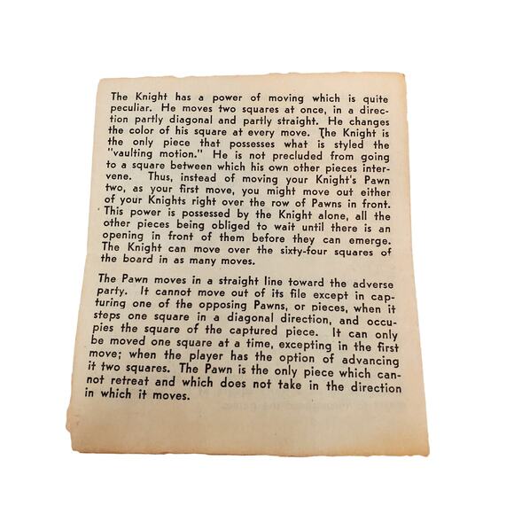 Miniature Travel Miniature Chess Set By Metro Mfg Co Wood Pegboard Vtg - Picture 4 of 9